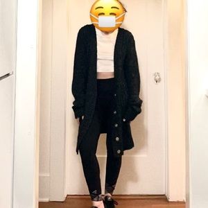 Elizabeth and James Elbow Patch Cardigan